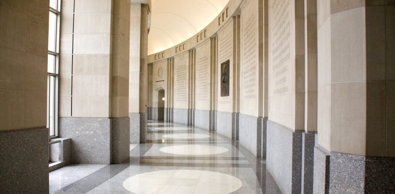 Woodrow Wilson Center Memorial Hallway