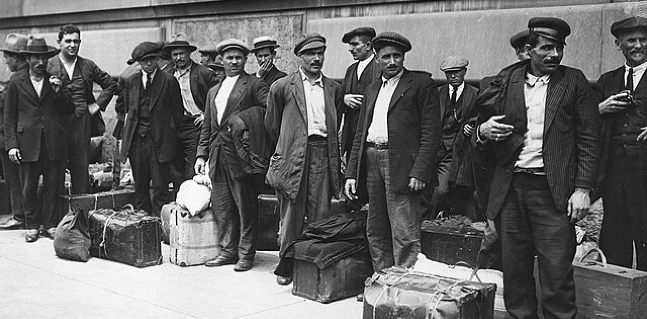 Italian Immigrants at Ellis Island