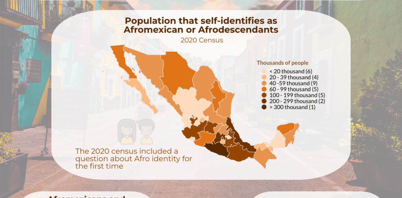 Infographic: Afrodescendants in Mexico