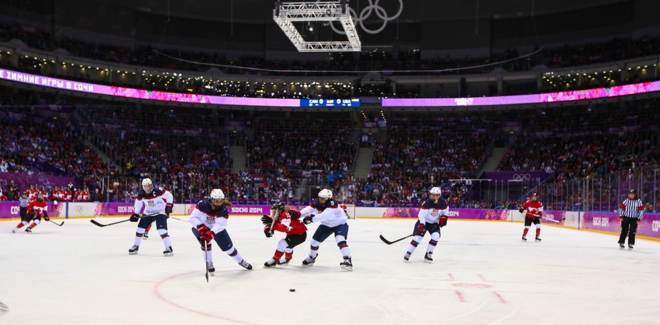 Canada vs USA Hockey in Sochi Olympics