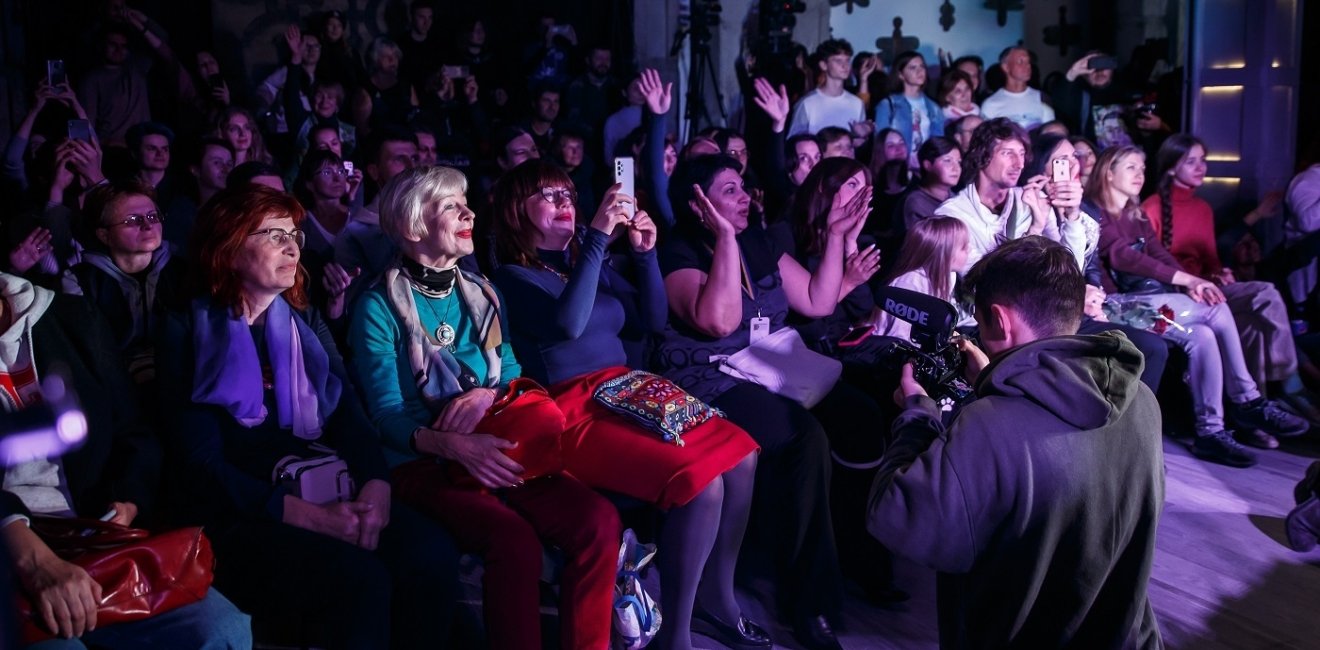 Audience watching a show 