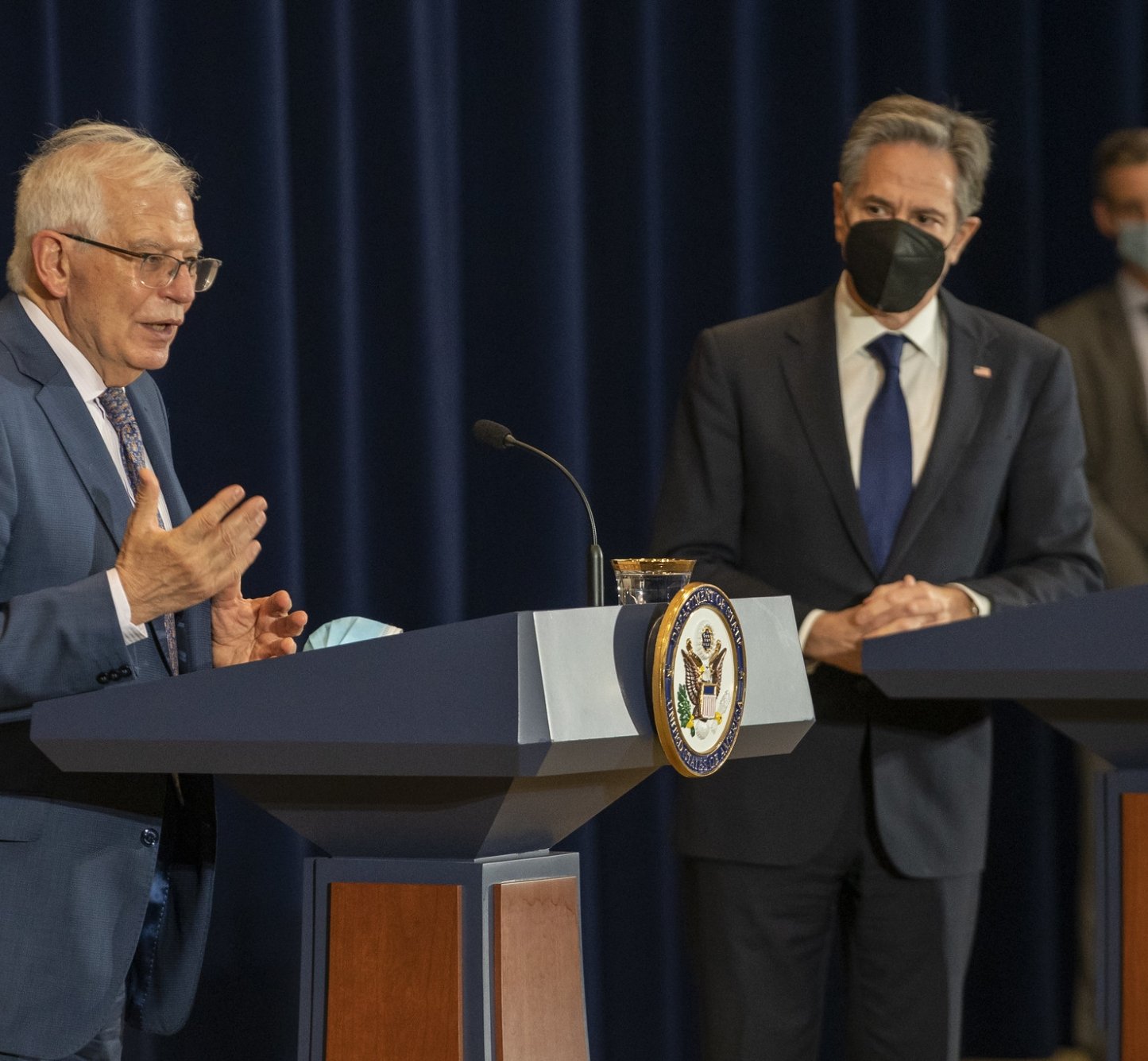 Secretary Blinken Hosts a Joint Press Availability With EU High Representative Borrell