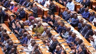 Attendees at the 2024 Summit of the Forum on China-Africa Cooperation