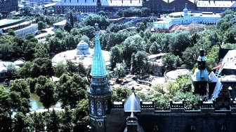 Tivoli Gardens in Copenhagen