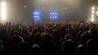 crowded concert in Kyiv Ukraine