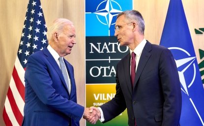 Biden and Stoltenberg