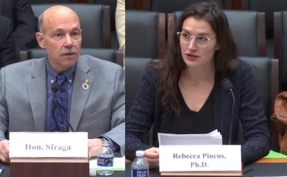 Image - Rebecca Pincus & Mike Sfraga Congressional Testimony