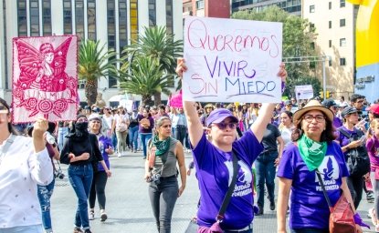 Feminist March in Latin America