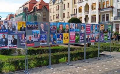 Romanian Campaign posters