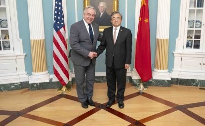 Deputy Secretary Campbell meets with People's Republic of China Special Envoy for Climate Change Liu Zhenmin