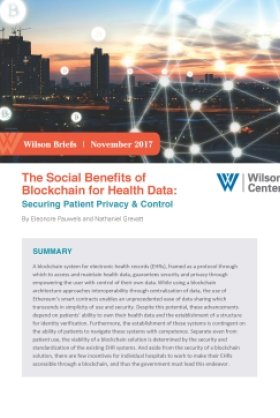 The Social Benefits of Blockchain for Health Data: Securing Patient Privacy and Control