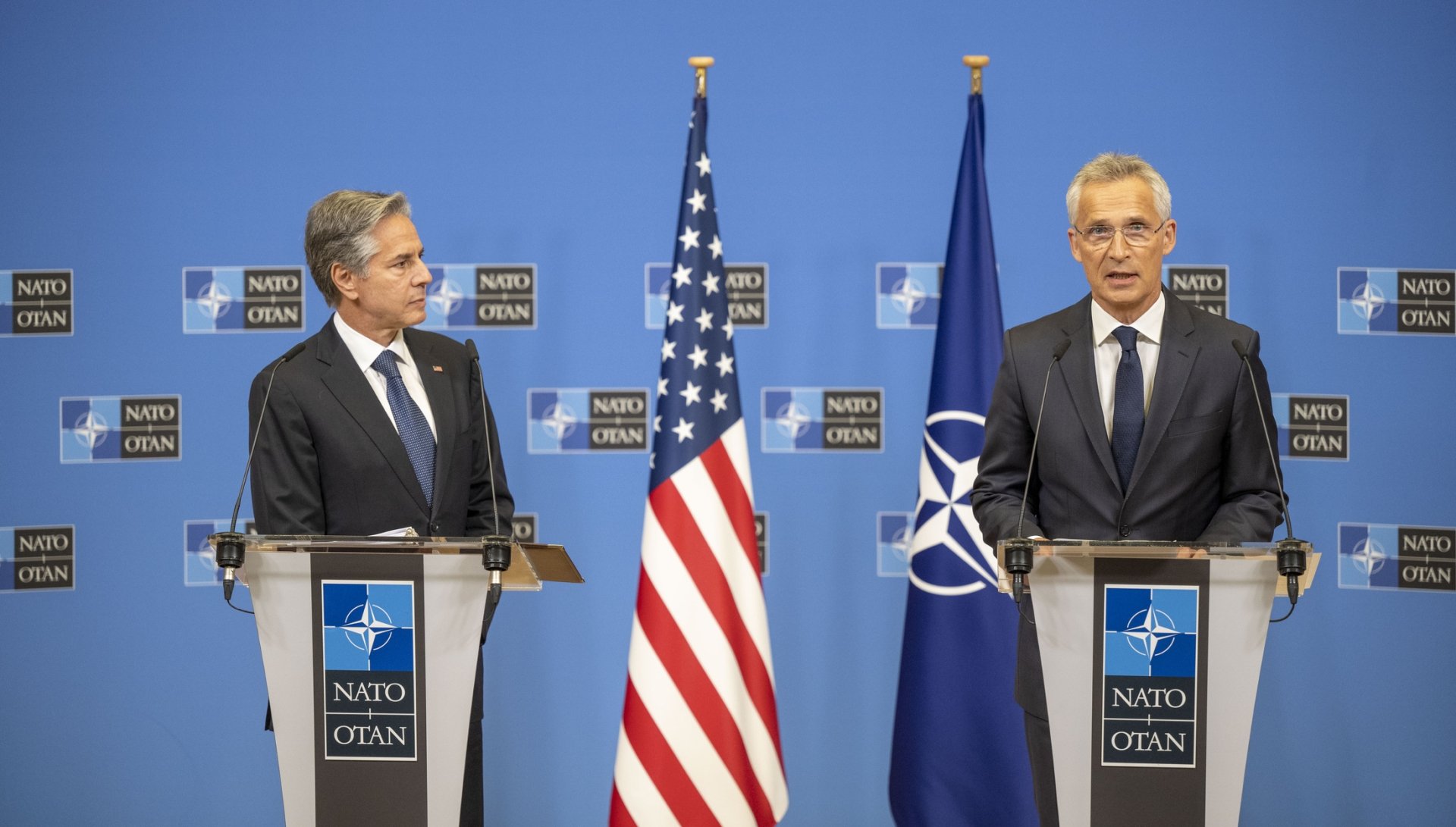Secretary of State Anthony Blinken and NATO Secretary General Jens Stoltenberg
