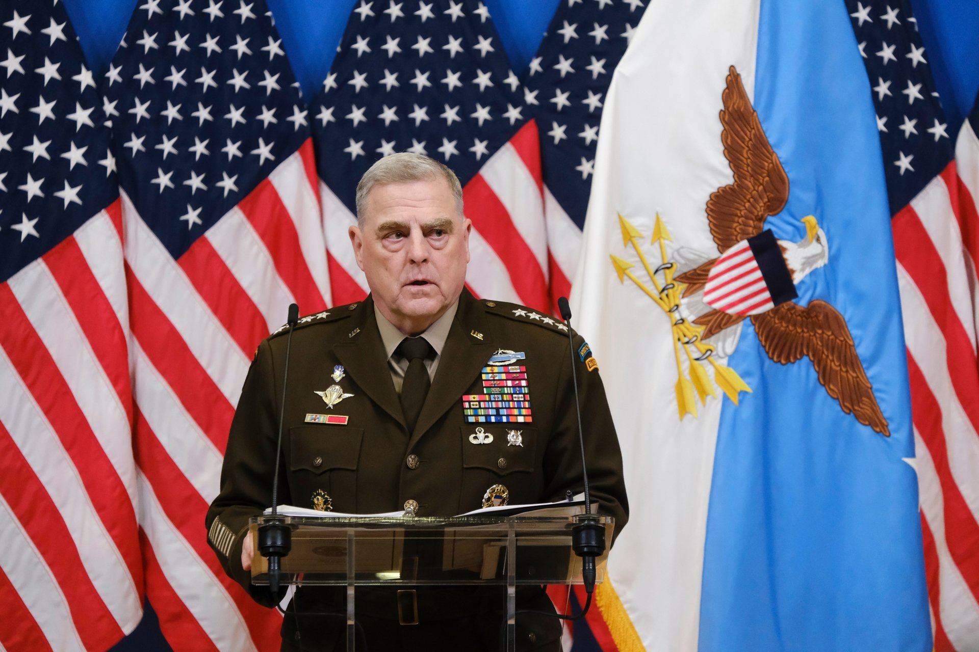 US Chairman of the Joint Chiefs of Staff, General Mark Milley