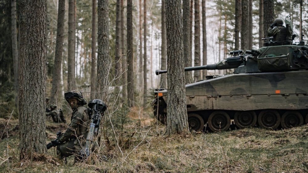 Defense Exercise Aurora 23 on Gotland