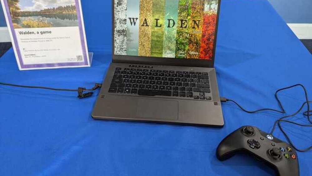 The game Walden on display