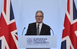 PM Starmer speaks at the UK-led European Political Community summit