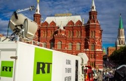 Russia Today truck